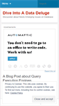 Mobile Screenshot of diveintodata.org